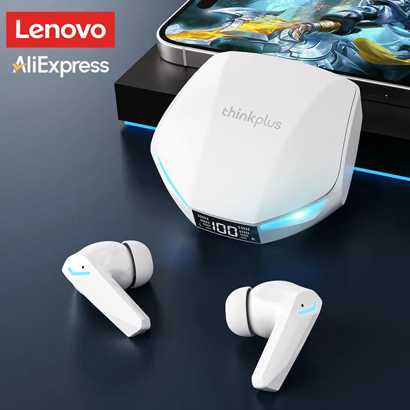 🎧⚡ Lenovo XT53 Wireless Earphones 🚀 (Bluetooth 5.4 – Gaming & Music)