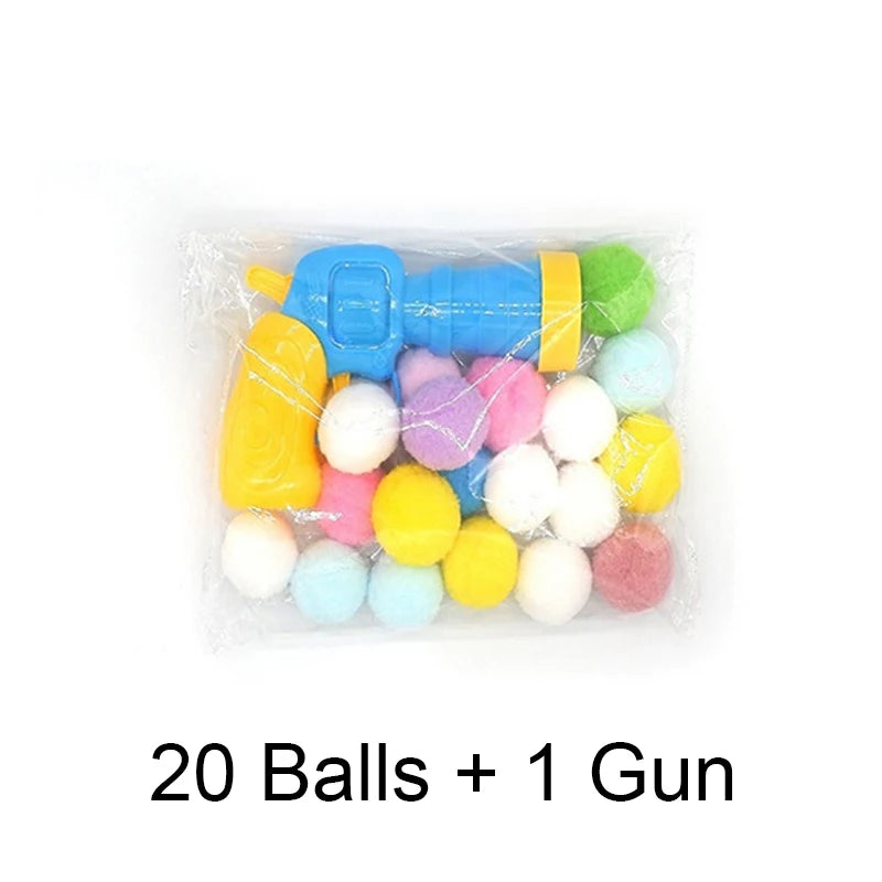 Cat Plush Ball Shooter 🐱🔫 | Silent Shooting Game 🎯 | Anti-Stress Fun 😻 | Soft Balls Included 🧸 | Interactive Cat Toy ✅