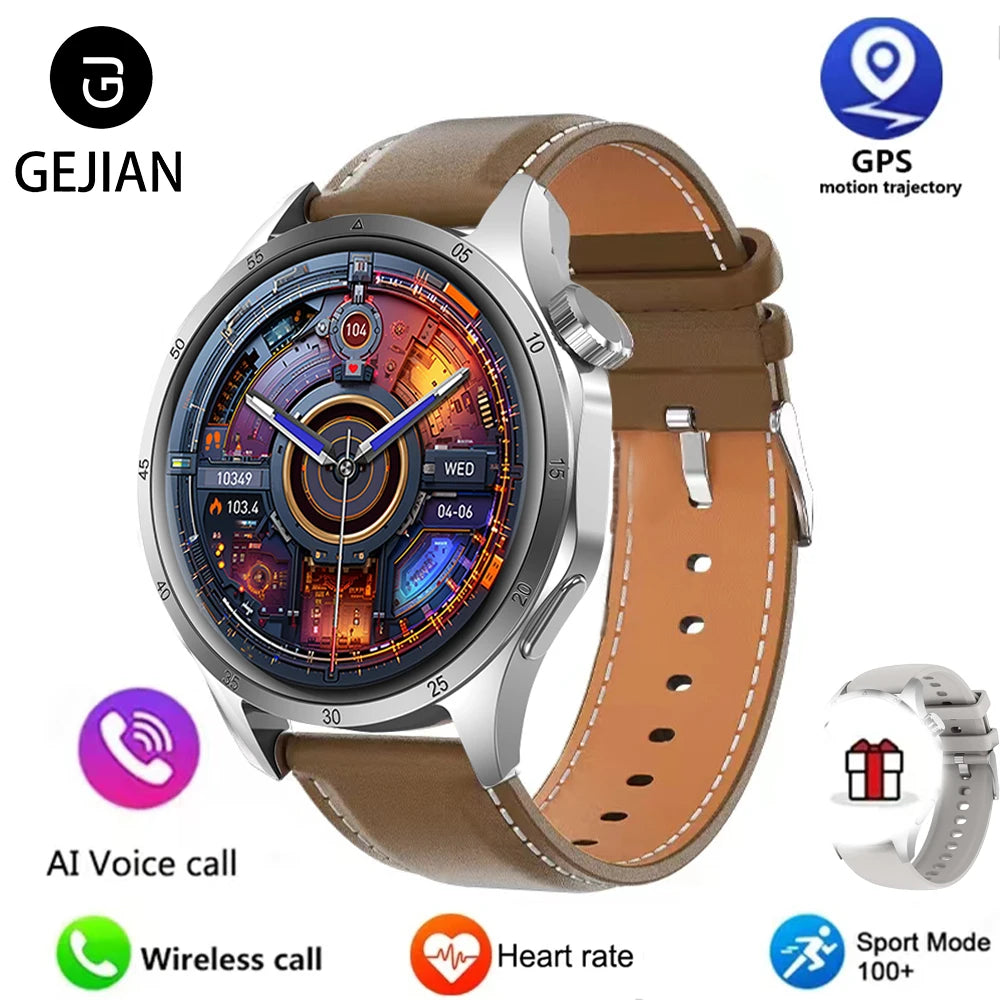 ⌚ 2025 New Men's Smart Watch - AMOLED | GPS | BT Call | NFC