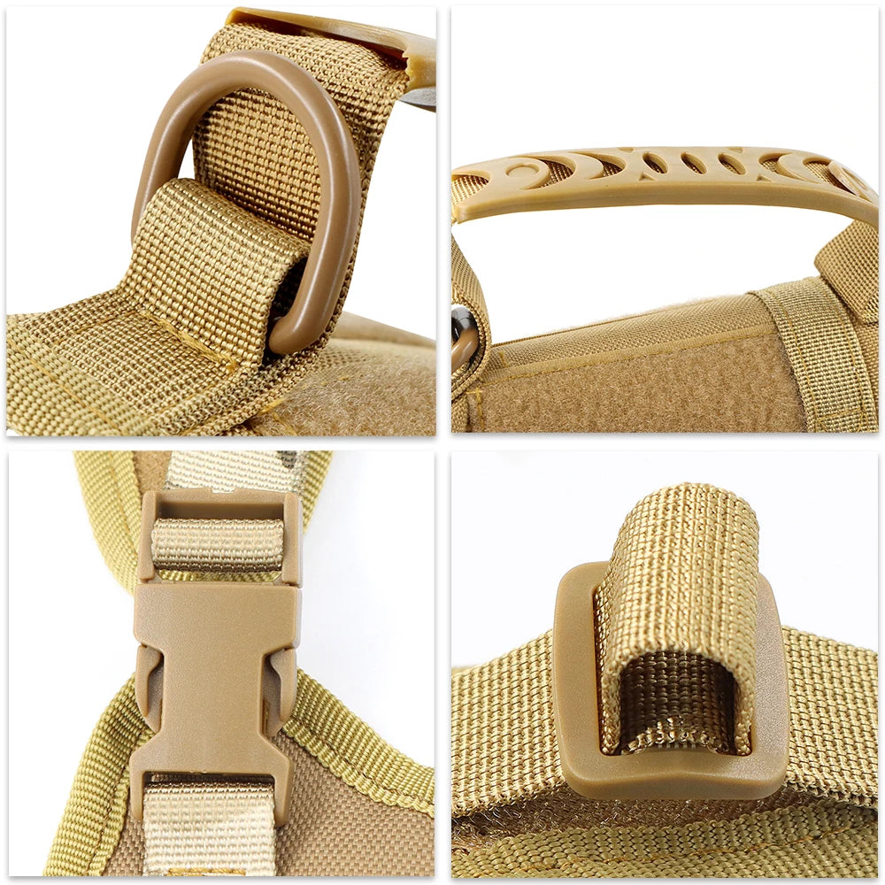 🎖️🐾 Tactical Puppy Harness & Leash – Σαμαράκι Ειδικού Τύπου για Μικρούς Σκύλους & Γατάκια 🐶🐱 Στιβαρό, ρυθμιζόμενο και άνετο – για εκπαίδευση, βόλτες & περιπέτεια!
