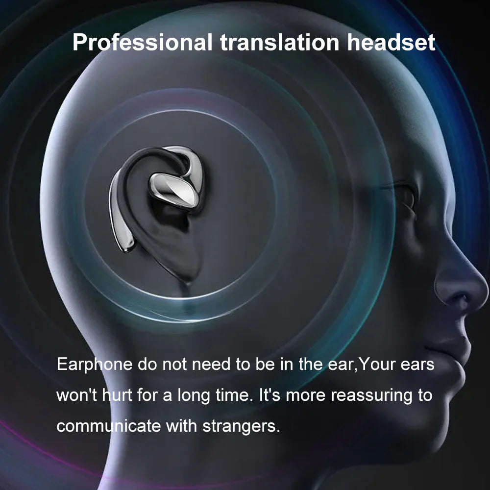 🎧 M8 Language Translator Earbuds – Ο通λικό σύντροφος για ταξίδια & διεθνή επικοινωνία 🌍
