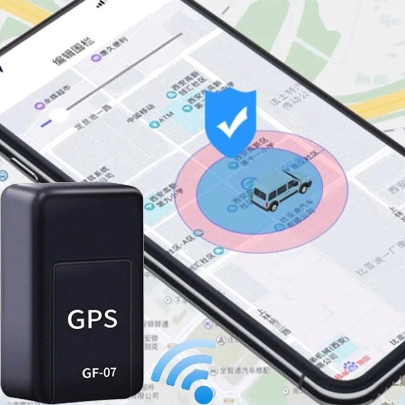 🛰️🚘 GF07 Mini GPS Tracker – Μαγνητικός Εντοπιστής Οχήματος & Anti-Theft Προστασία! 🚘🛰️ Strong Magnet | Real-Time Positioning | Portable & Discreet