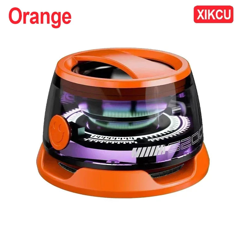 🔊✨ XIKCU G200 Portable Bluetooth Speaker – Mini Ηχείο με RGB Φωτισμό & Μαγνητική Στήριξη 🎶