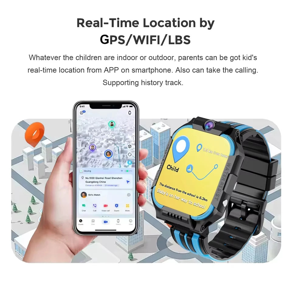 🆕 World Premiere 2025 – Smartwatch Παιδιών με 4G/5G, GPS & NFC