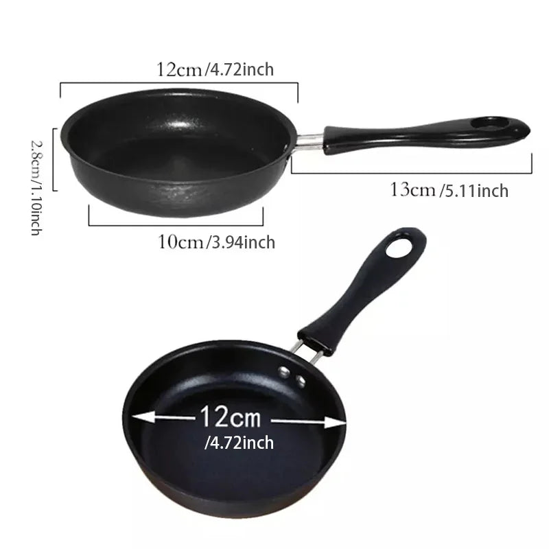 🍳 Mini Αντικολλητικό Τηγανάκι για Ομελέτες & Αυγά – 12/16/18cm | Ιδανικό για Πρωινό, Μπριζόλα & Pancakes