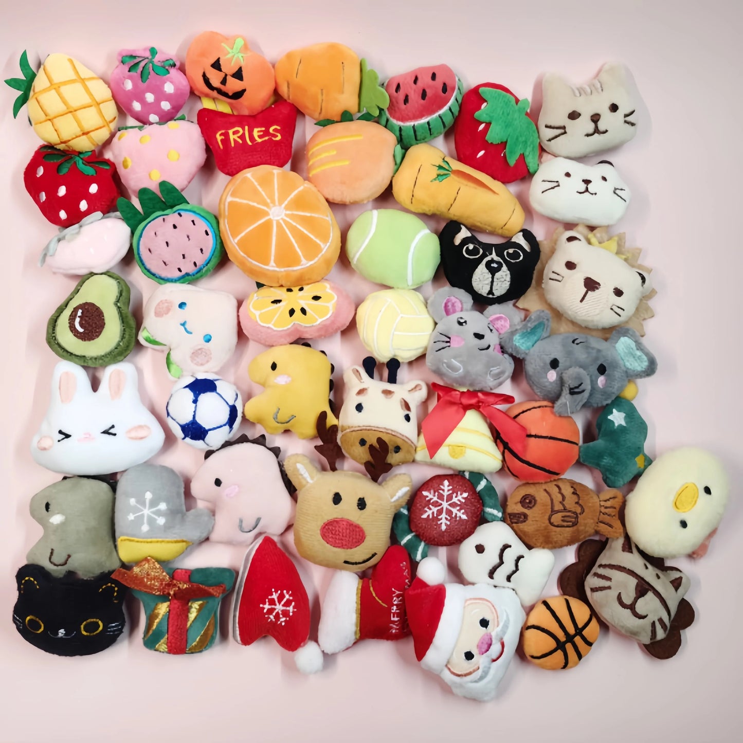 Catnip Toy Set 🐱🧸 | With Catmint 🌿 | Plush Chew Toys for Kittens 😻 | Scented & Teeth Grinding 🦷 | Fun & Relaxation ✅