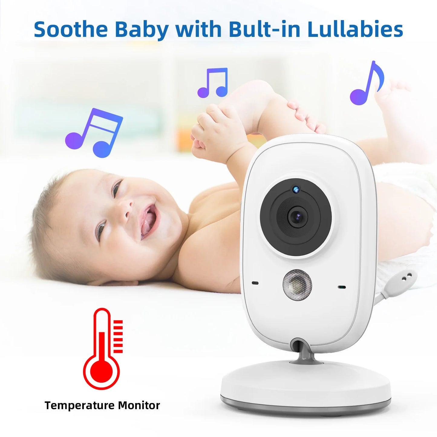 🍼📹 TakTark 3.2” Wireless Video Baby Monitor – Η ήρεμη λύση για γονείς Δες, άκου & μίλα στο μωρό σου εύκολα και με ασφάλεια – μέρα & νύχτα! 💖