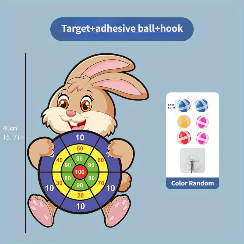 🎯✨ Εκπαιδευτικό Παιχνίδι Dart Board με Sticky Balls – Montessori Παιχνίδι για Παιδιά 3+ 🎁