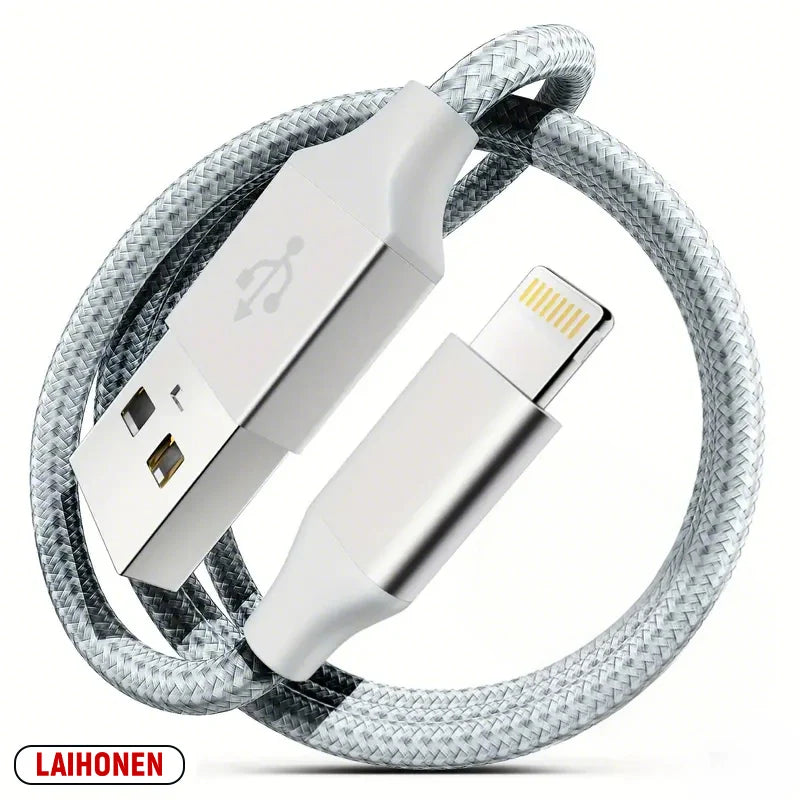 🔌📱 1τμχ MFi Certified Lightning Cable 10ft – Καλώδιο Φόρτισης & Συγχρονισμού για iPhone & iPad ⚡