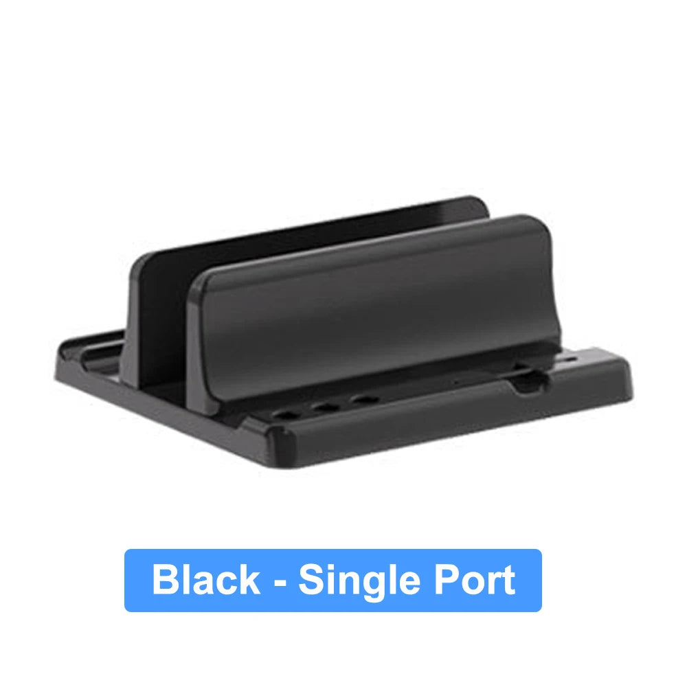 💻📐 Universal Vertical Laptop Stand – Βάση Docking με 2/3 Θέσεις 🎯