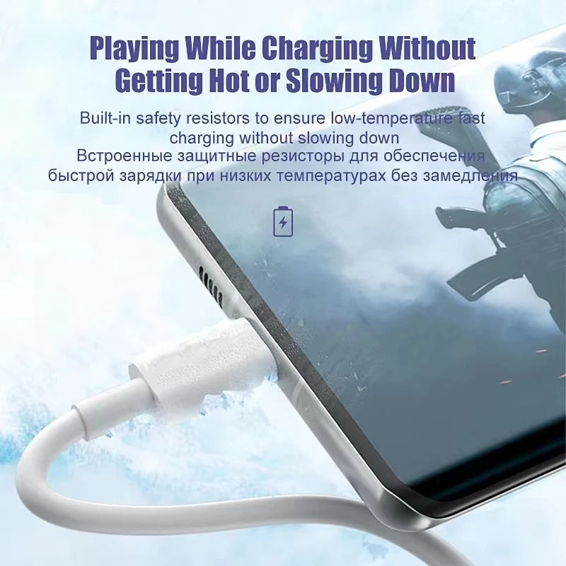 ⚡🔌 NNBILI Καλώδιο USB Type-C 100W 10A – Super Fast Charging 📱 Για Huawei, OPPO, vivo, iQoo (1–3 τεμάχια)