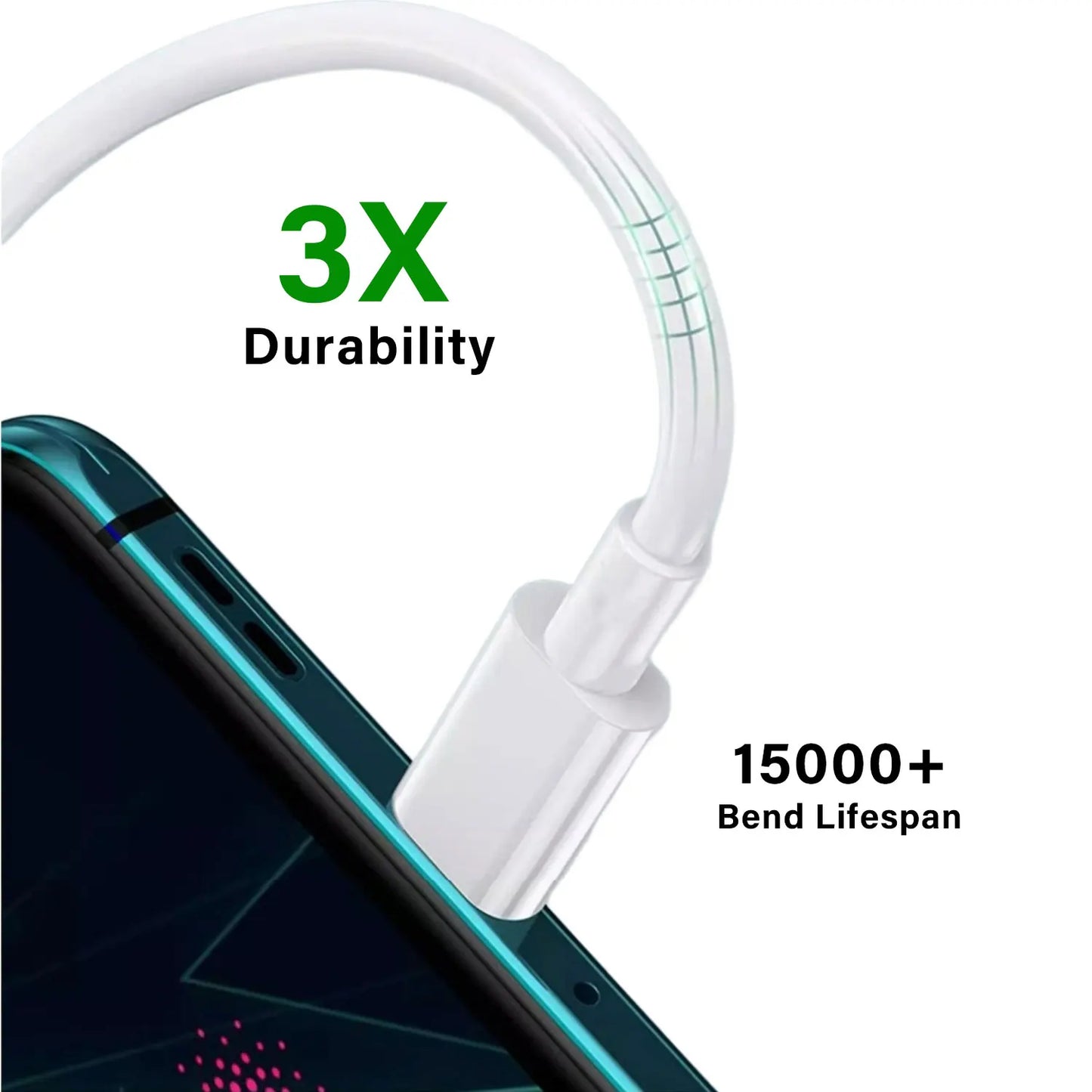 ⚡🔌 100W SuperVOOC Fast Charging Cable – Για OPPO, OnePlus & Realme 🎯