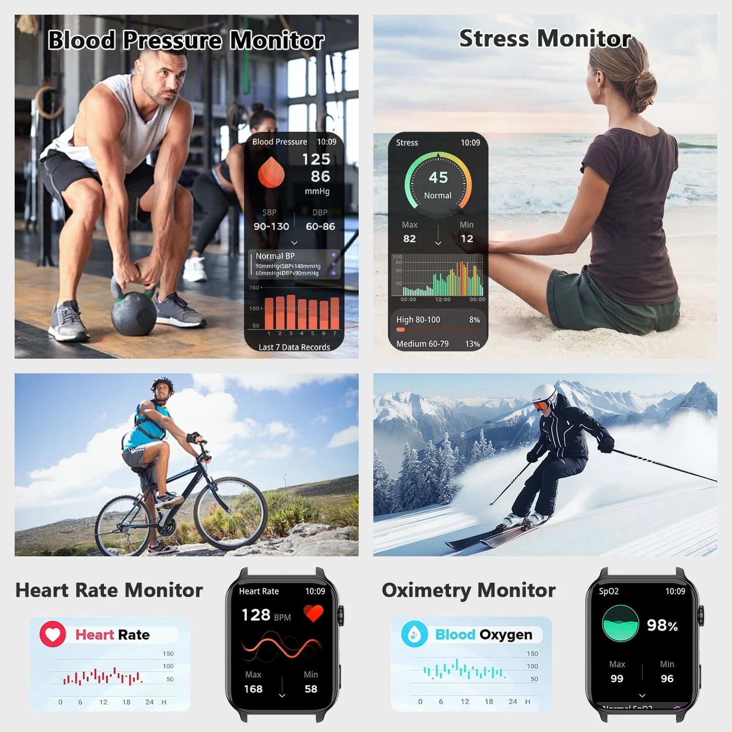 ⌚ Blackview R30 Max – Smartwatch 1.91” με LED Flashlight, Bluetooth Κλήσεις & 100+ Αθλητικά Modes