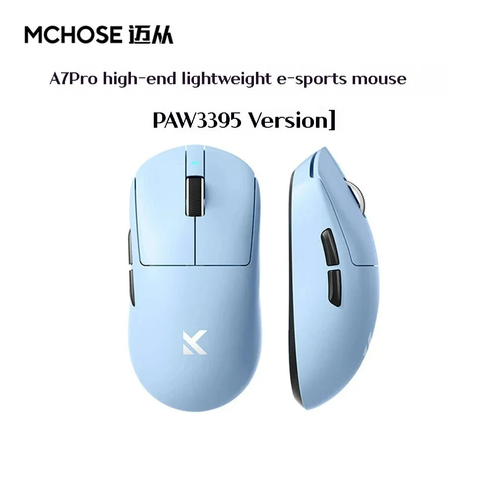 🎮🖱️ MCHOSE A7 Ultra Wireless Gaming Mouse – Απόλυτη ακρίβεια στα χέρια σου! Επαγγελματικό gaming με 8K polling rate, PAW3950 sensor και σχεδιασμό για μεγάλα χέρια! 👑🔥