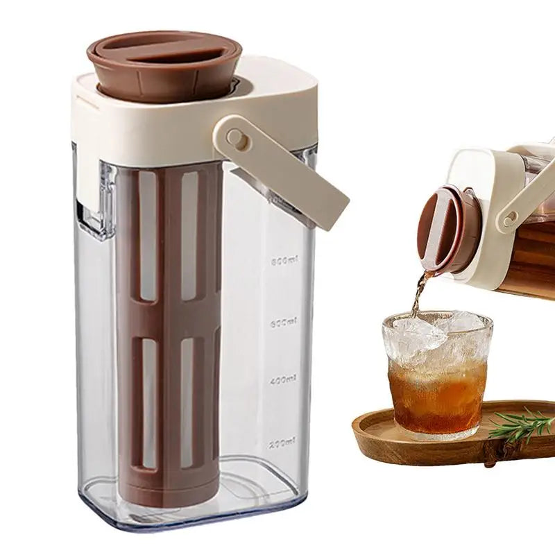 🥶☕ Cold Brew Coffee Maker – Για Τέλειο Παγωμένο Καφέ & Ροφήματα! ☕🥶 Cold Brew Coffee Pot 1000ml – Iced Coffee Maker & Multi-Use Pitcher