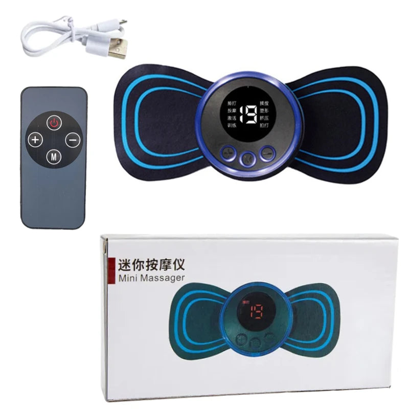 💆♂️🔋 Neck Rechargeable Massager – Ηλεκτρικό Μασάζ Αυχένα για Ανακούφιση Πόνου & Χαλάρωση ✨