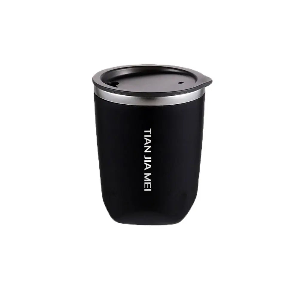 ☕ 300ml Θερμός Κούπα Καφέ | 304 Stainless Steel Double Layer Thermal Mug – Leakproof Travel Cup with Lid