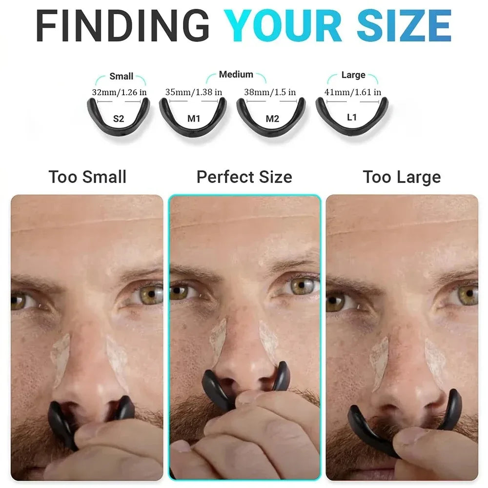 😴👃 Magnetic Nasal Dilator – Λύση για Ροχαλητό & Καλύτερη Αναπνοή! 👃😴 Anti-Snoring Strips | Boost Oxygen Intake | Sleep & Sports Breathing Aid