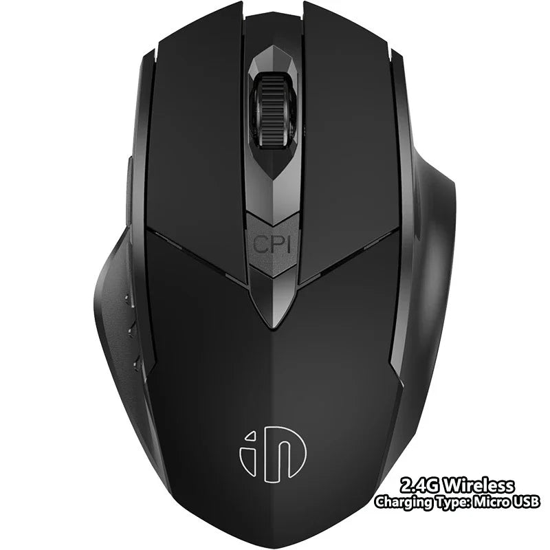 🖱️ INPHIC Tri-Mode Bluetooth & Wireless Mouse – Rechargeable, Silent, Multi-Device ✅ Επαναφορτιζόμενο Ποντίκι 3 σε 1 – Απόλυτη Ελευθερία σε Laptop, Tablet, Smartphone & Desktop!