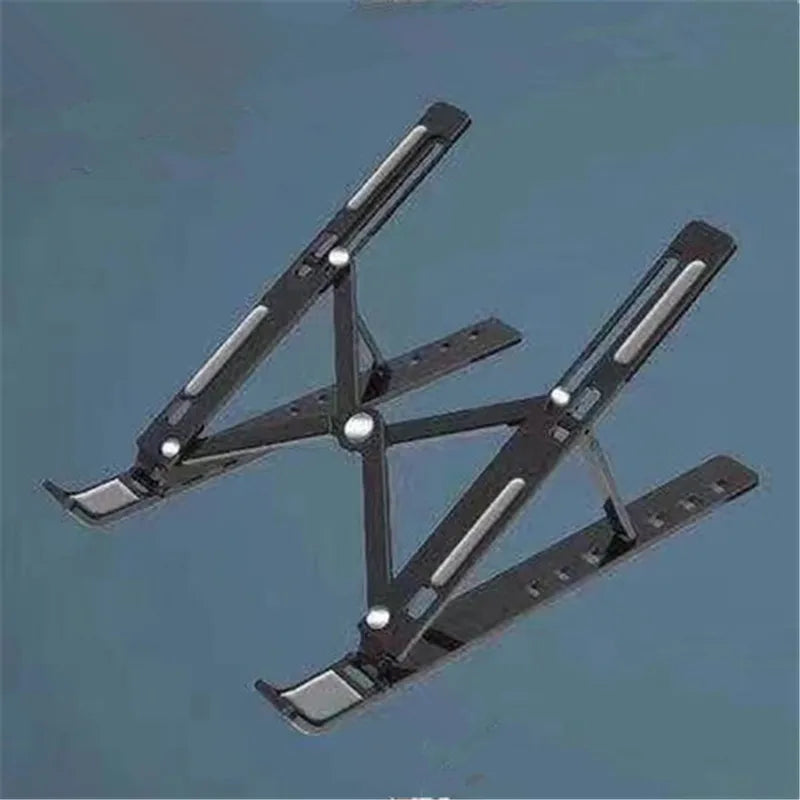 💻✨ Portable Foldable Laptop Stand – ABS Αναδιπλούμενη Βάση με Ρυθμιζόμενο Ύψος 🎯
