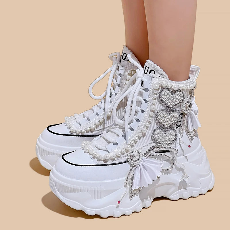 👟✨ Γυναικεία Sneakers με Παχύ Σόλα 8cm – Στυλ, άνεση & ύψος σε κάθε σου βήμα!