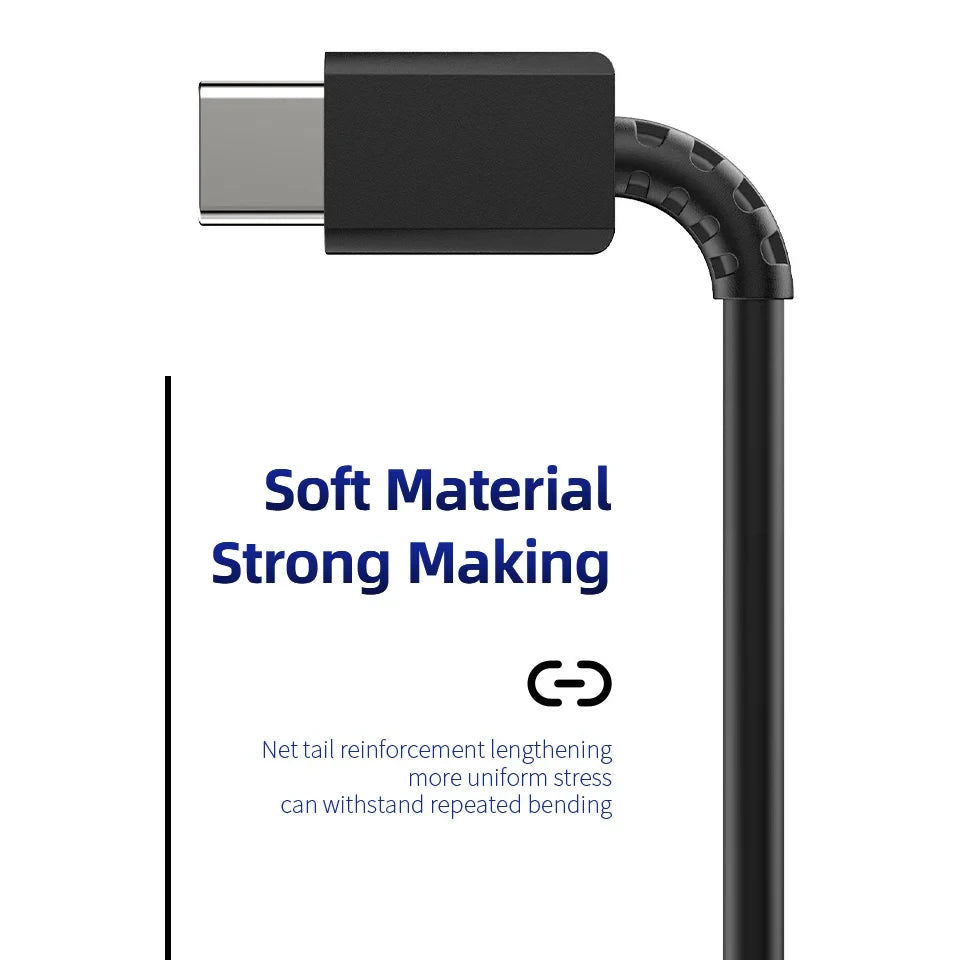 ⚡ Σετ 2 Καλώδια PD 45W USB-C για Super Fast Charging & Συγχρονισμό Δεδομένων