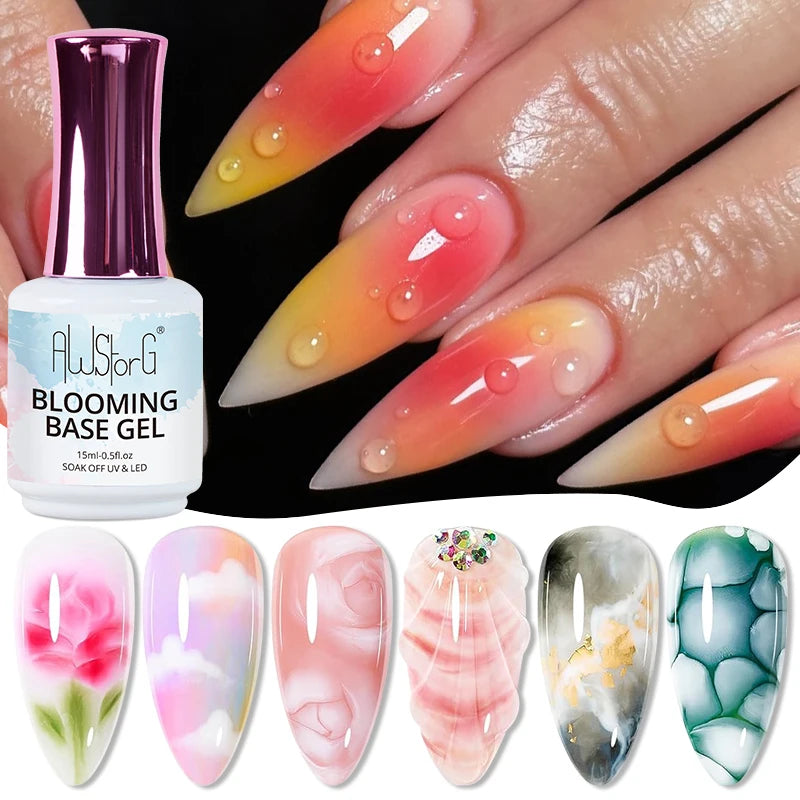 💅🌸 15ml Nail Blooming Gel – Blossom Effect για Εντυπωσιακά Nail Art 🎨✨