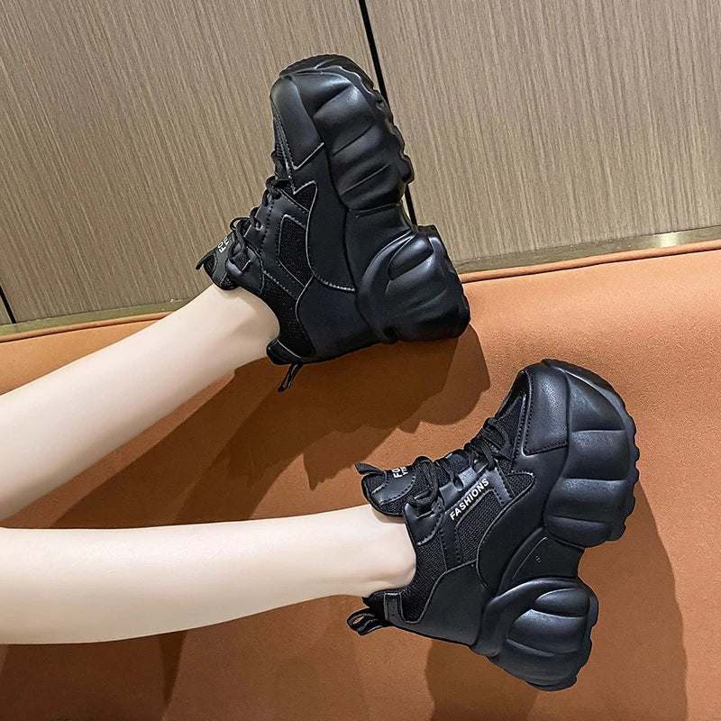 ✨👟 Γυναικεία Sneakers με 11CM Πλατφόρμα – Στυλ & Άνεση σε Νέα Ύψη 👟✨