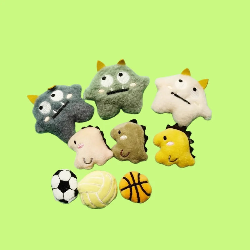 Catnip Toy Set 🐱🧸 | With Catmint 🌿 | Plush Chew Toys for Kittens 😻 | Scented & Teeth Grinding 🦷 | Fun & Relaxation ✅