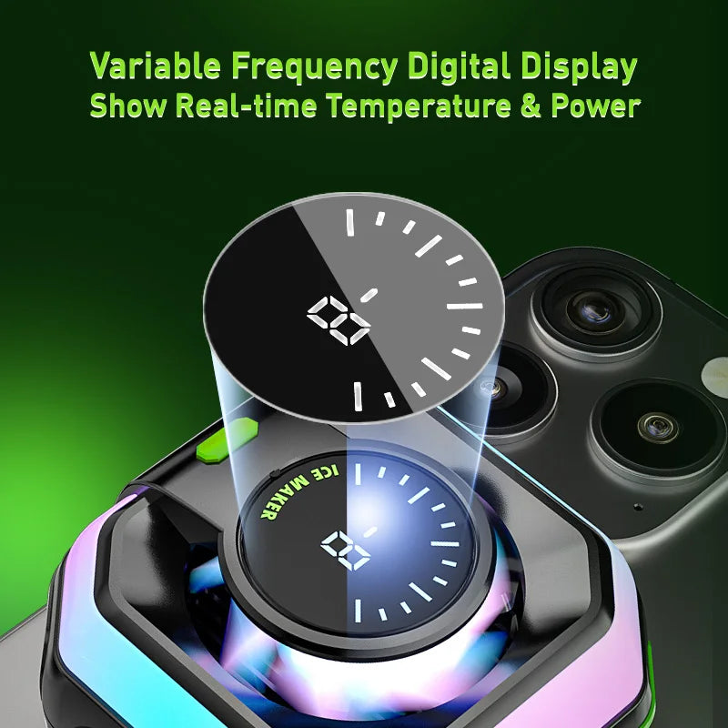 🧊🔥 HK-5 PRO Mobile Phone Cooling Fan – 2025 New Model 🔝 Η απόλυτη λύση για να διατηρείς το κινητό σου δροσερό και τις επιδόσεις στο φουλ! Ιδανικό για gamers! 🎮📱
