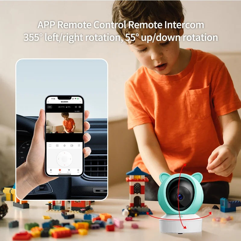 🍼📹 Danmini 2.4G 5” Baby Monitor με Tuya App & 1080P Κάμερα Η απόλυτη λύση για γονείς που θέλουν ασφάλεια, ηρεμία & άμεση επικοινωνία με το μωρό τους 💖