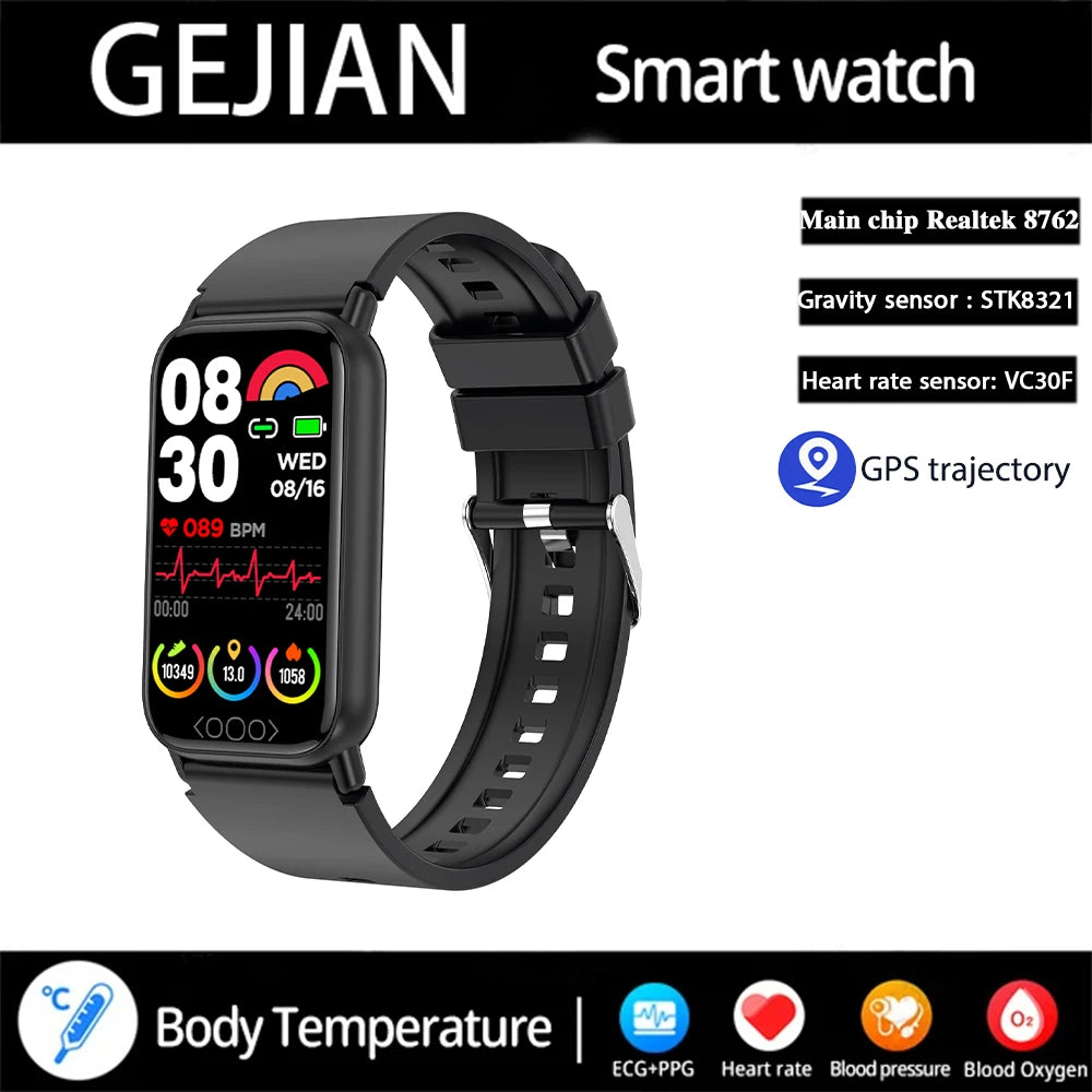 ⌚ GEJIAN 2025 Smart Watch – Η Υγεία και η Τεχνολογία στον Καρπό σου! ⌚