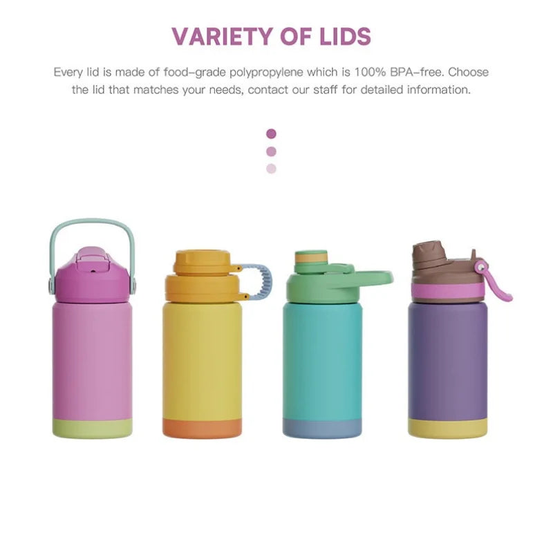 🍼✨ Παιδικό Θερμός με Λαβή & Χαριτωμένο Design! ✨🍼