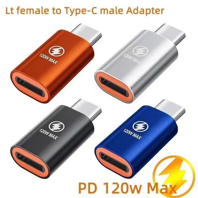 ⚡🔌 USB-C to Lightning 8-Pin Adapter – Γρήγορη Φόρτιση & Data Sync για iPhone/iPad/MacBook 🎯