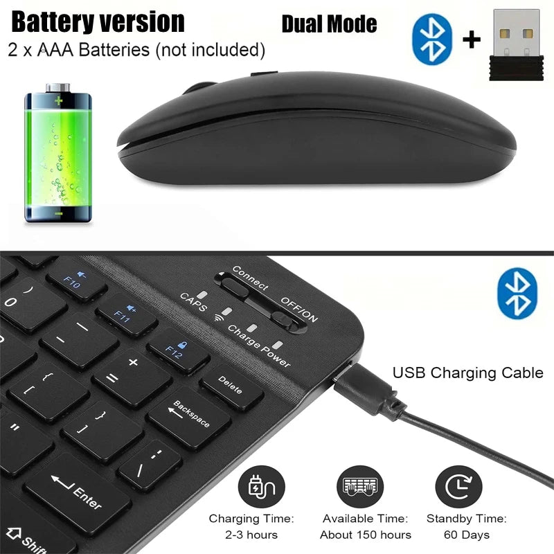 🧠📱 Xiaomi Wireless Bluetooth Keyboard & Mouse Set – Μεταμόρφωσε το tablet ή κινητό σου σε mini laptop! 💻✨ Ultra-slim, φορητό, επαναφορτιζόμενο σετ για εργασία και ψυχαγωγία παντού!