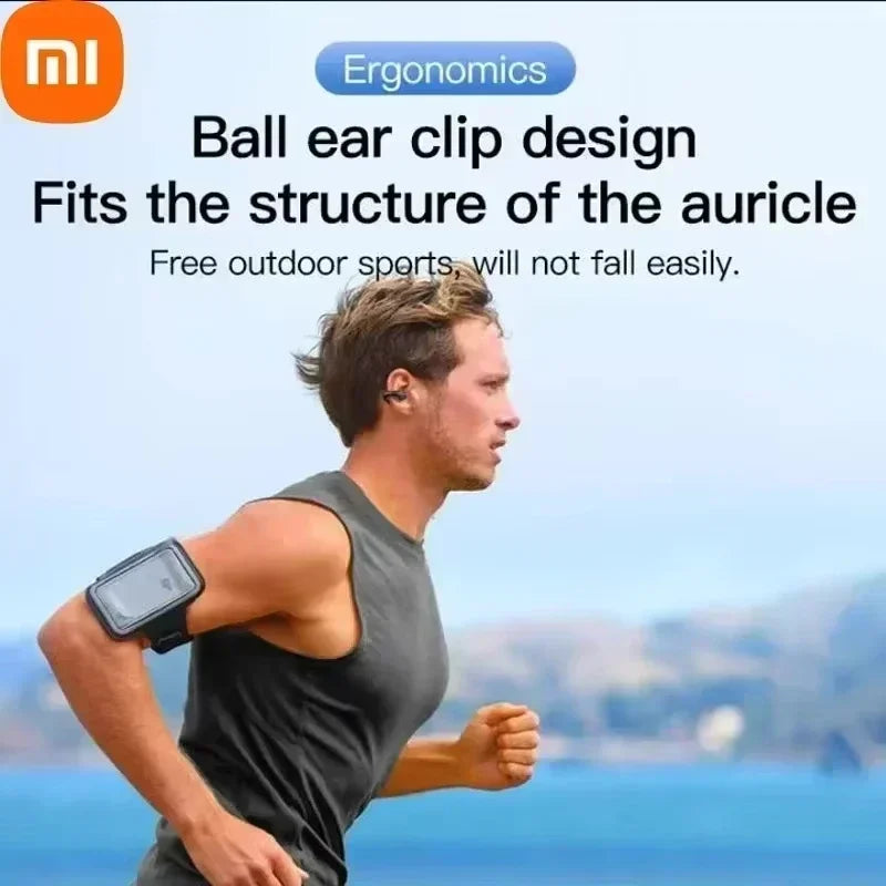 🎧 Redmi T7500 – Ασύρματα Bluetooth Bone Conduction Ακουστικά HiFi για Σπορ & Καθημερινή Χρήση