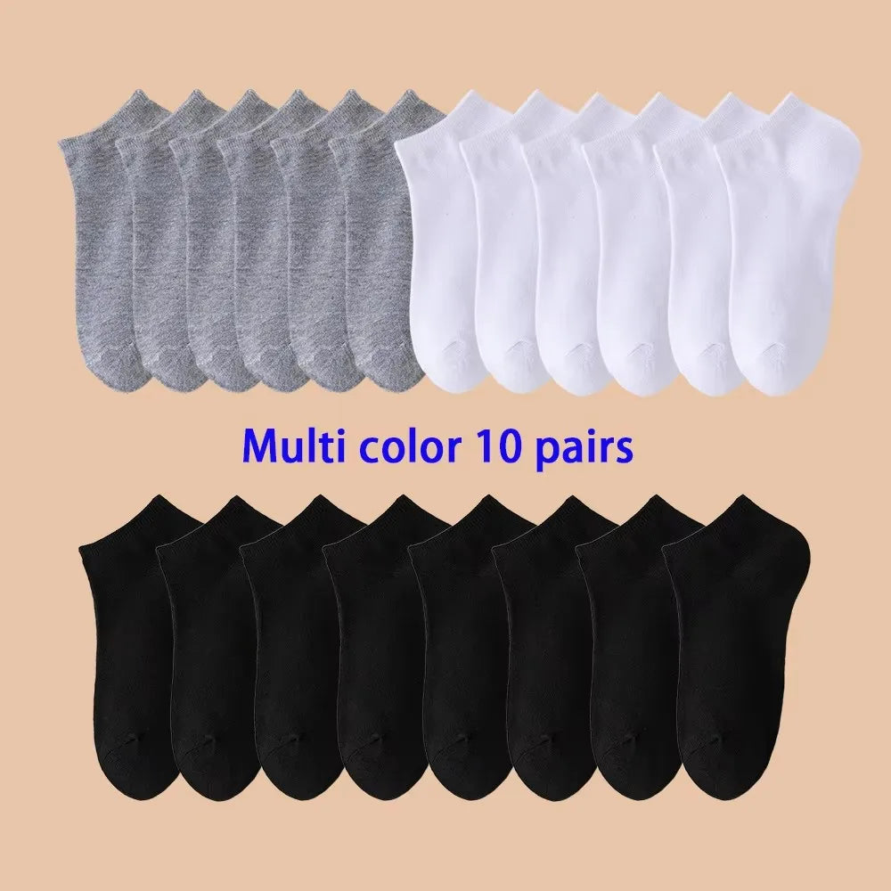 🧦✨ Unisex Boat Socks – Άνεση & Φρεσκάδα σε Κάθε Βήμα! ✨🧦 10/20 Ζευγάρια | Casual Low-Cut | Breathable & Anti-Odor
