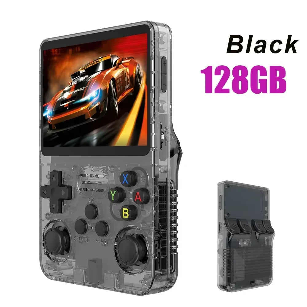 🎮🕹️ R36S Retro Handheld Game Console – 3.5’’ IPS Οθόνη, Linux System, 64GB/128GB 🎁 Φορητή Κονσόλα για Ατελείωτο Gaming