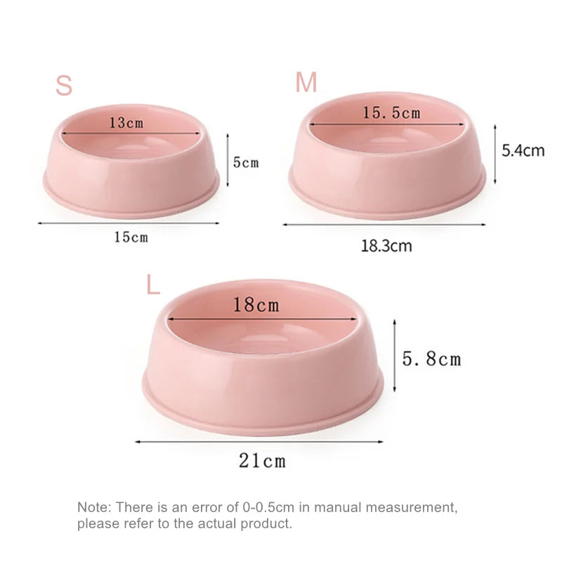 Eco Pet Bowl 🐶🐱 | Durable Plastic 🍃 | Wheat Straw Material 🌾 | Food & Water Feeder 🥣 | For Small/Medium Pets ✅