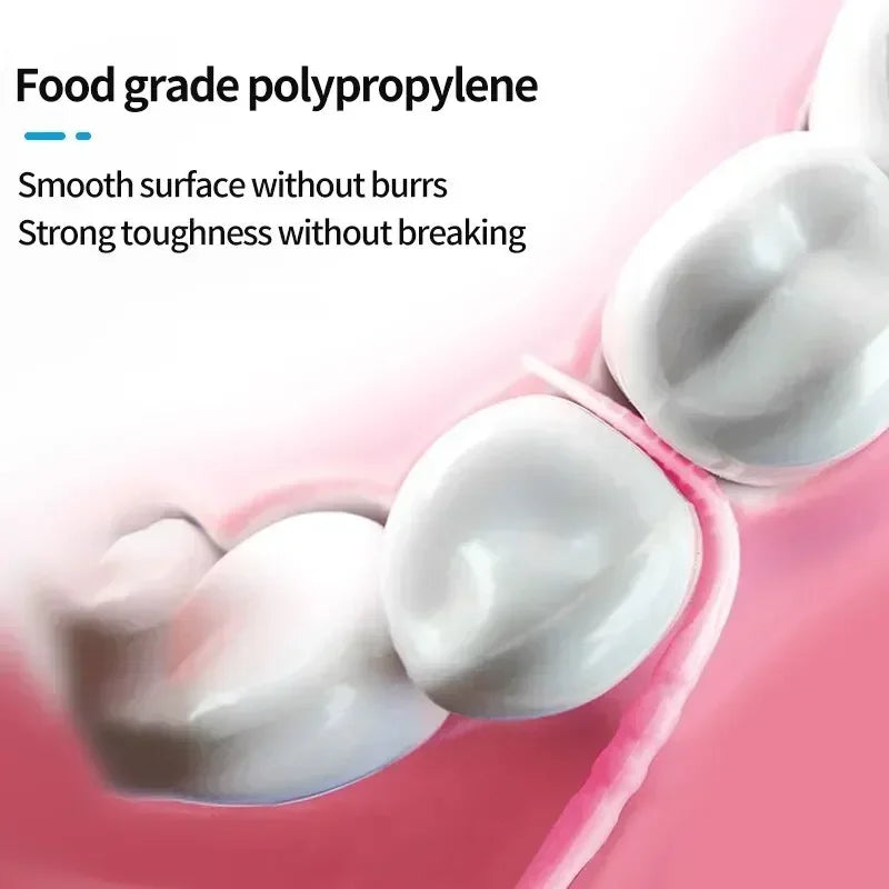 🦷✨ Portable Ultra Fine Toothpick – Διπλής Κεφαλής Οδοντογλυφίδες σε Οικογενειακή Συσκευασία (200τμχ) 🎯