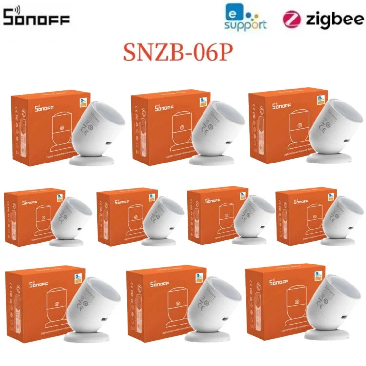 🧠 SONOFF SNZB-06P – Zigbee Αισθητήρας Ανθρώπινης Παρουσίας & Φωτός