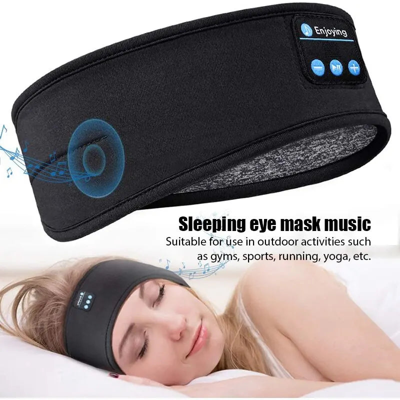 🎧😴 Fone Bluetooth Headband – Ασύρματα Ακουστικά & Μάσκα Ύπνου 2 σε 1 ✨