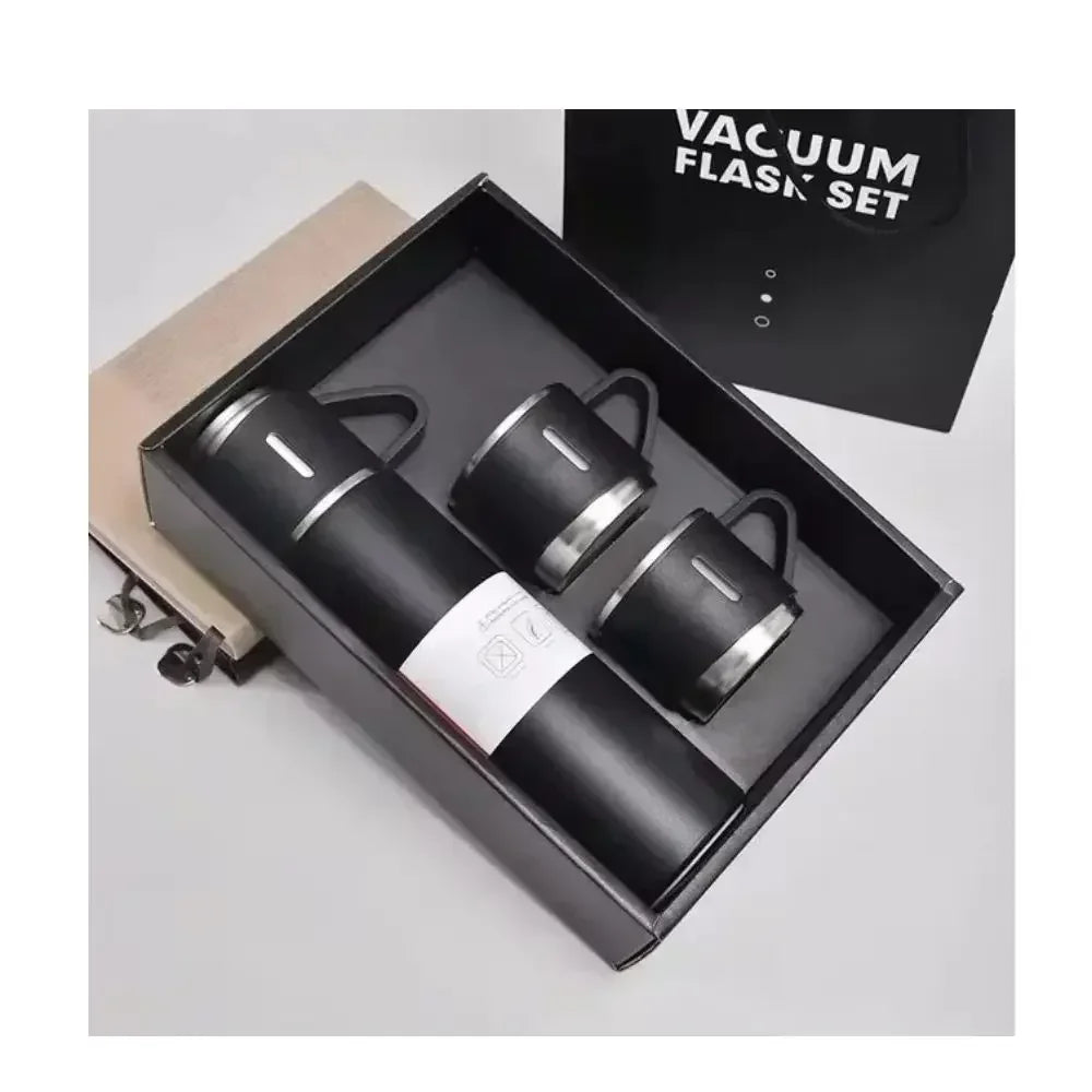 ☕🔥 500ml Θερμός Καφέ | 304 Ανοξείδωτο Ατσάλι | Business Style Thermos Bottle 👜 | Ιδανικό για Γραφείο & Ταξίδι