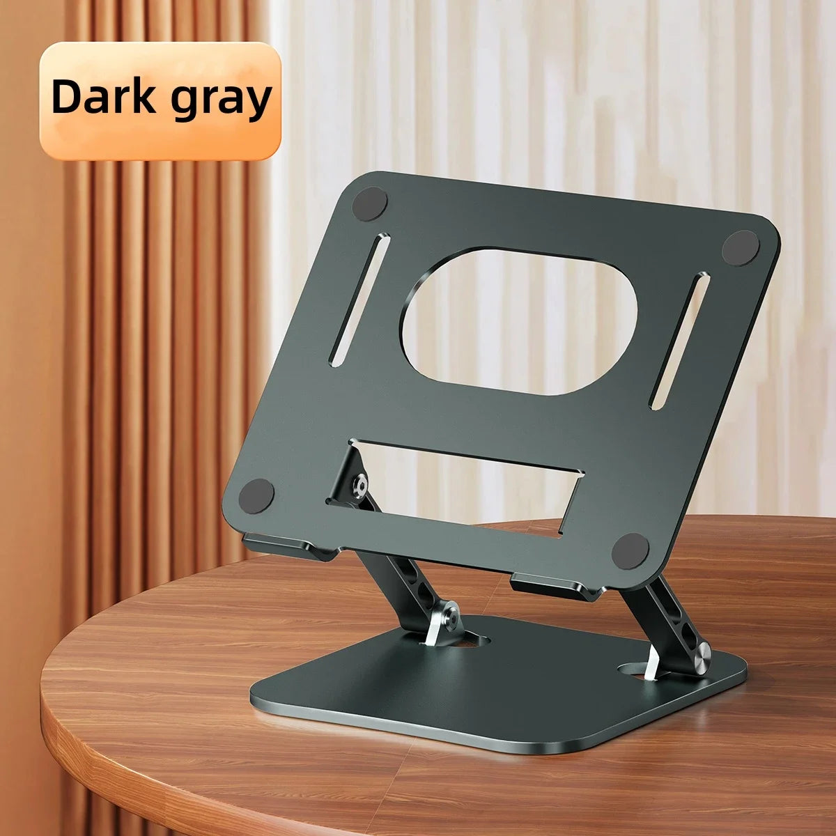 📱💻 Phone & Tablet Adjustable Stand – Αλουμινένια Αναδιπλούμενη Βάση έως 17’’ 🎯