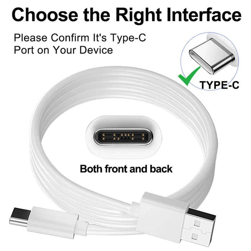 🔌 USB-A σε Type-C Καλώδιο – 3A Fast Charging & Data Transfer Γρήγορη φόρτιση και αξιόπιστη μεταφορά δεδομένων για όλες τις Type-C συσκευές σου! ⚡📲