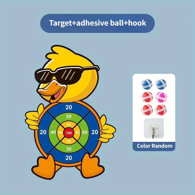🎯✨ Εκπαιδευτικό Παιχνίδι Dart Board με Sticky Balls – Montessori Παιχνίδι για Παιδιά 3+ 🎁