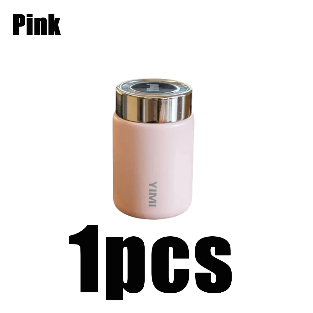☕🥤 Mini Θερμός 230ml | Ανοξείδωτο Ατσάλι | Cute Pocket Thermos | Καφές – Ροφήματα – Ταξίδι – Γραφείο