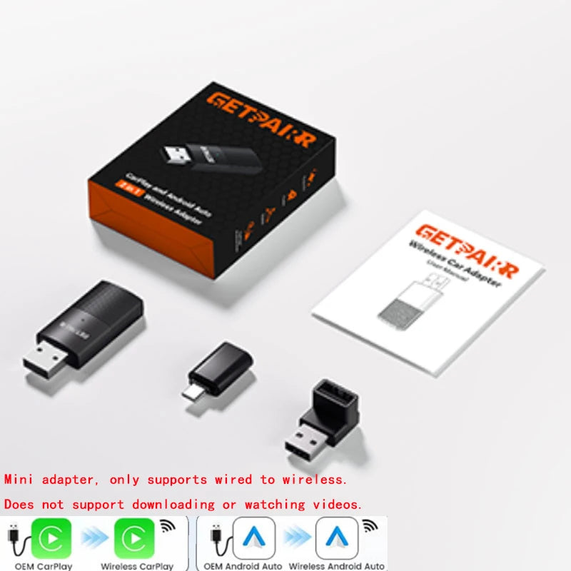 🚗📱 GetPairr P1 CarPlay AI Box – Android 13 Wireless Upgrade for Your Car! 📱🚗