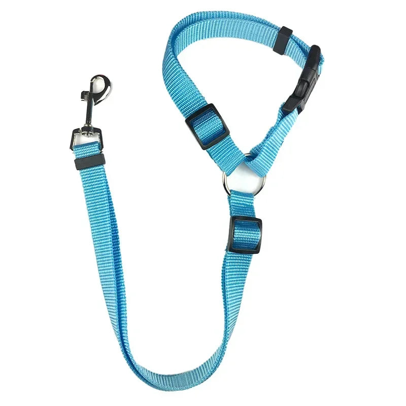 🚘🐾 Adjustable Pet Car Seat Belt – Ζώνη Ασφαλείας Καθίσματος για Μικρούς Σκύλους & Γάτες 🛡️🐶 Ασφαλείς μετακινήσεις χωρίς άγχος – εύκολη σύνδεση στο προσκέφαλο!