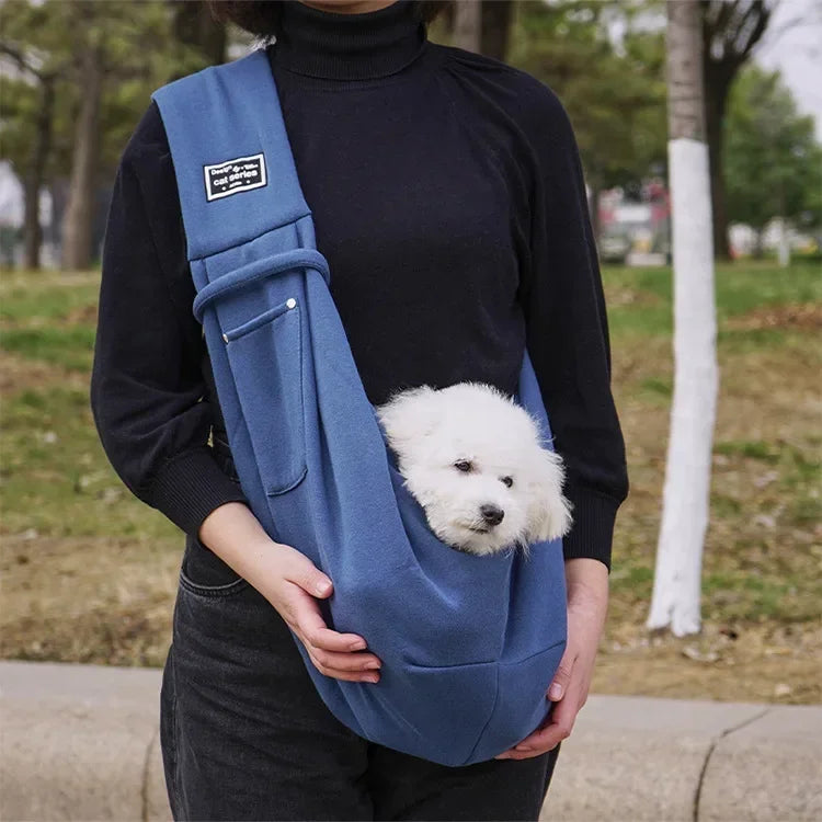 🎒🐾 Comfortable Crossbody Pet Sling Bag – Άνετη Τσάντα Μεταφοράς για Σκύλους & Γάτες 🐶🐱 Πάρ’ το κατοικίδιό σου παντού – με στυλ & άνεση!